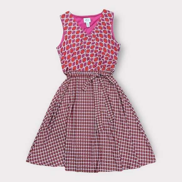 DM Collection Tie-Waist Dress - Picture 1 of 6